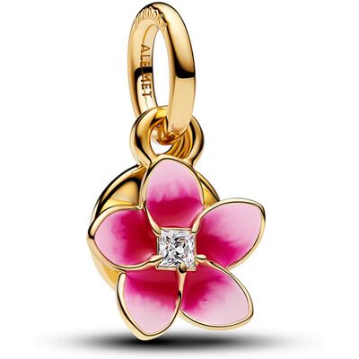 Pandora Disney Lilo & Stitch blomma charm 763845C01 Pandora Disney Lilo & Stitch blomma charm 763845C01