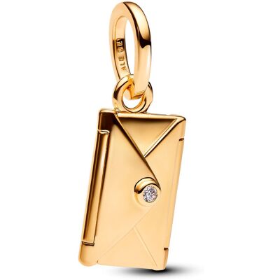 Pandora Moments guld-platerad Kuvert berlock 764421C01 Pandora Moments guld-platerad Kuvert berlock 764421C01