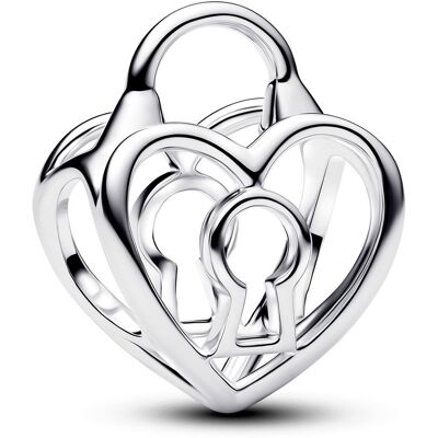 Pandora Moments silver hjärtlås berlock 794358C00 Pandora Moments silver hjärtlås berlock 794358C00