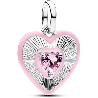 Pandora ME silver rosa hjärta hängsmycke berlock 794409C01 Pandora ME silver rosa hjärta hängsmycke berlock 794409C01