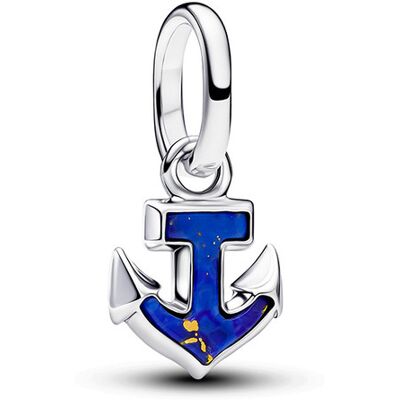 Pandora ME silver charm blått ankare 794610C01 Pandora ME silver charm blått ankare 794610C01