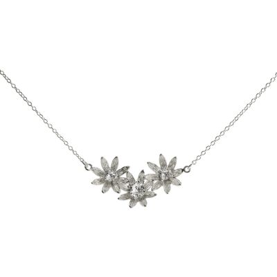 Hopea-Puro Hopeapuro Dahlia halsband vit K416 Hopea-Puro Hopeapuro Dahlia halsband vit K416