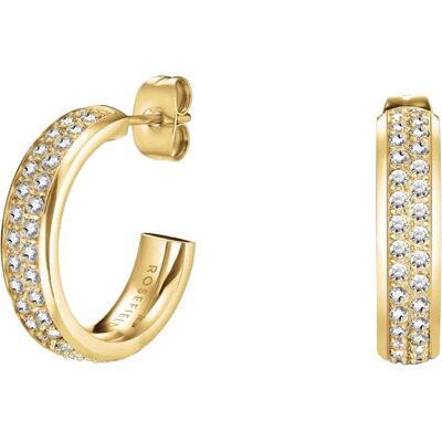 Rosefield Crystal Hoop förgyllda örhängen JECHG-J928 Rosefield Crystal Hoop förgyllda örhängen JECHG-J928