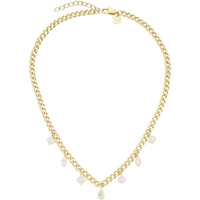 Rosefield Playful Crystals förgyllt halsband JNMCG-J1178 Rosefield Playful Crystals förgyllt halsband JNMCG-J1178