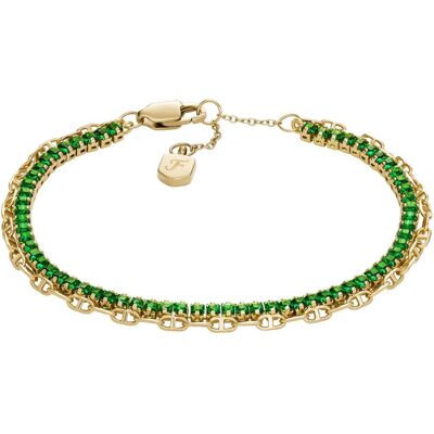 Fossil Heritage D-link Glitz armband JA7272710 Fossil Heritage D-link Glitz armband JA7272710