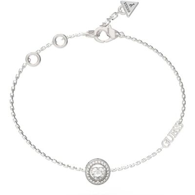 GUESS M'ama non m'ama silverfärgat armband JUBB04668JWRHS GUESS M'ama non m'ama silverfärgat armband JUBB04668JWRHS