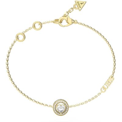 GUESS M'ama non m'ama gulfärgat armband JUBB04668JWYGS GUESS M'ama non m'ama gulfärgat armband JUBB04668JWYGS