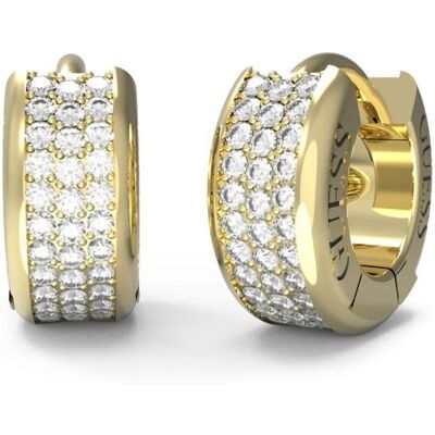 GUESS Stylish gulfärgade hoopörhängen JUBE04583JWYGT/U GUESS Stylish gulfärgade hoopörhängen JUBE04583JWYGT/U
