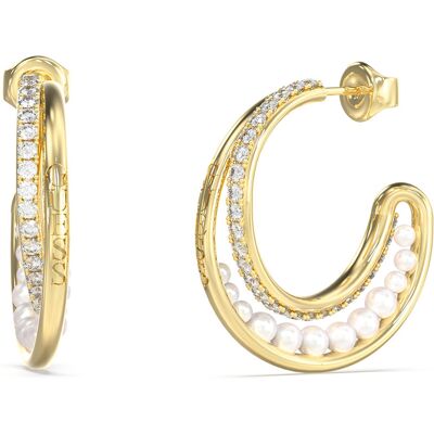 GUESS TINY PEARLY örhängen JUBE05524JWYGT/U GUESS TINY PEARLY örhängen JUBE05524JWYGT/U