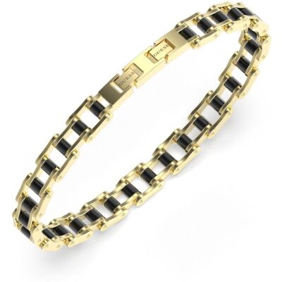 GUESS Race gulfärgat armband JUMB04409JWYGGMT/U GUESS Race gulfärgat armband JUMB04409JWYGGMT/U