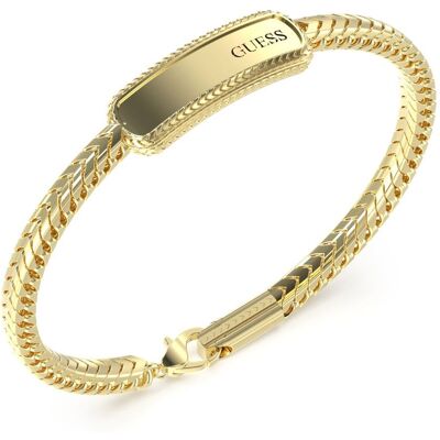 GUESS Sailorknot armband med platta JUMB05025JWYGL GUESS Sailorknot armband med platta JUMB05025JWYGL
