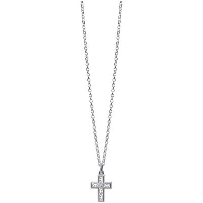 Kalevala Filigran korsberlock silver med zirkoniasten 2207556ZI45 Kalevala Filigran korsberlock silver med zirkoniasten 2207556ZI45