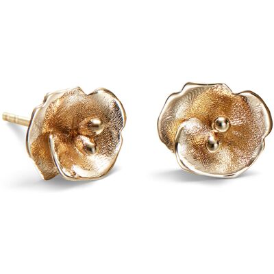 Kalevala Summer Night Rose miniörhängen 14k guld 161000703T Kalevala Summer Night Rose miniörhängen 14k guld 161000703T