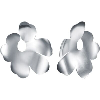 Kalevala x Marimekko Unikko örhängen stora silver 261001201T Kalevala x Marimekko Unikko örhängen stora silver 261001201T