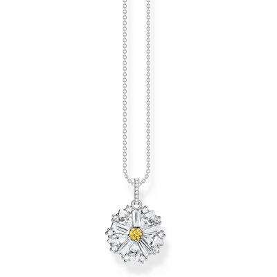 Thomas Sabo cz blomma halsband KE2086-051-4-L45V Thomas Sabo cz blomma halsband KE2086-051-4-L45V