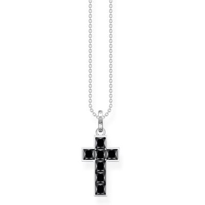 Thomas Sabo Heritage shiny black korshalsband KE2166-643-11-L45V Thomas Sabo Heritage shiny black korshalsband KE2166-643-11-L45V