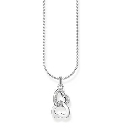 Thomas Sabo intertwined hearts hjärthalsband KE2267-051-14-L45v Thomas Sabo intertwined hearts hjärthalsband KE2267-051-14-L45v