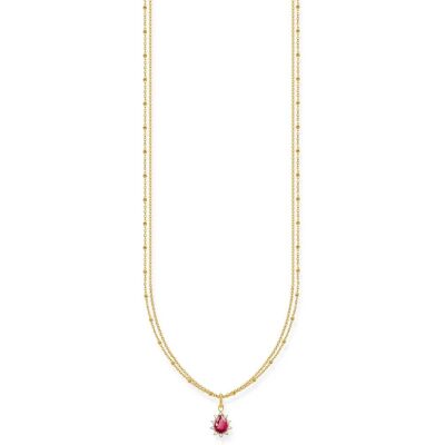 Thomas Sabo True Romance gold-plated Vintage Romance halsband KE2294-995-10-L45V Thomas Sabo True Romance gold-plated Vintage Romance halsband KE2294-995-10-L45V