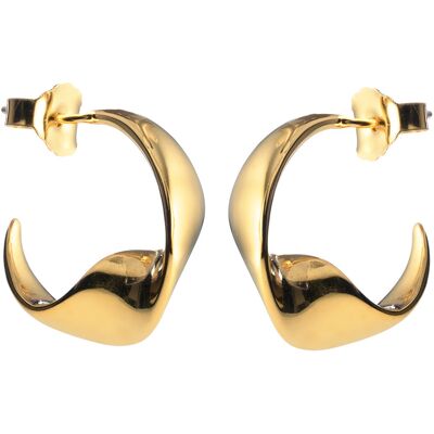 Lumoava Studio Mood förgylld örhänge (ring) SWINGING IT LS64250110000 Lumoava Studio Mood förgylld örhänge (ring) SWINGING IT LS64250110000