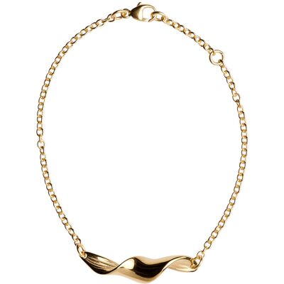 Lumoava Studio Mood förgylld armband TWISTED LS63250100000 Lumoava Studio Mood förgylld armband TWISTED LS63250100000