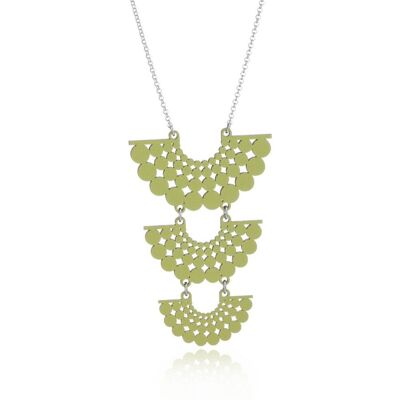 Lumoava Aika halsband i trä lime LV6244200040 Lumoava Aika halsband i trä lime LV6244200040