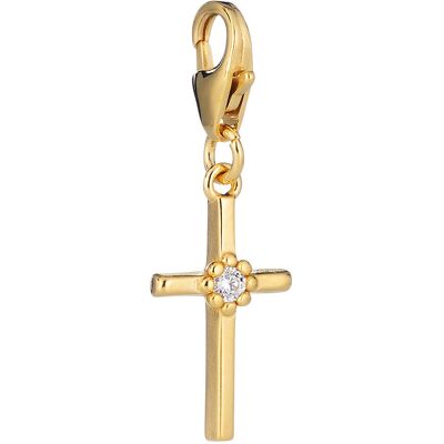 Lumoava Daisy förgylld kors berlock L61258130000 Lumoava Daisy förgylld kors berlock L61258130000