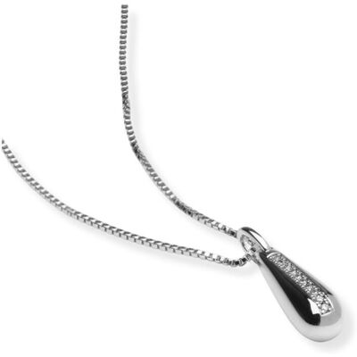 Sparv Noir silverfärgat halsband 3180201 Sparv Noir silverfärgat halsband 3180201