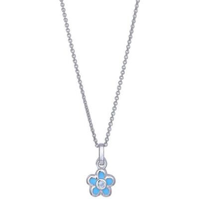Nordahl Jewellery barn blomma blå halsband 216 326 Nordahl Jewellery barn blomma blå halsband 216 326