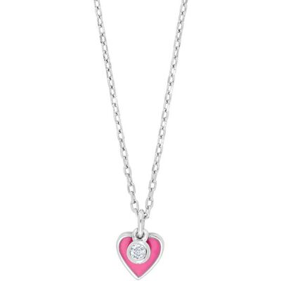 Nordahl Jewellery barn hjärt pink halsband 245 191 Nordahl Jewellery barn hjärt pink halsband 245 191