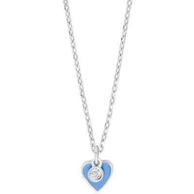 Nordahl Jewellery barn hjärt blå halsband 245 192 Nordahl Jewellery barn hjärt blå halsband 245 192