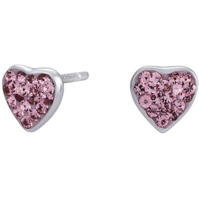 Nordahl Jewellery barn hjärt pink 7 mm örhängen 325 101 Nordahl Jewellery barn hjärt pink 7 mm örhängen 325 101