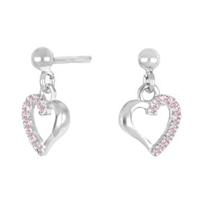 Nordahl Jewellery barn hjärt pink örhängen 325 173 Nordahl Jewellery barn hjärt pink örhängen 325 173