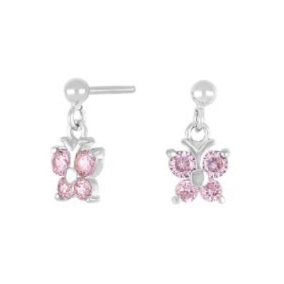 Nordahl Jewellery barn fjäril pink örhängen 325 175 Nordahl Jewellery barn fjäril pink örhängen 325 175