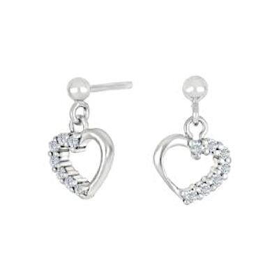 Nordahl Jewellery barn hjärt vit örhängen 325 179 Nordahl Jewellery barn hjärt vit örhängen 325 179