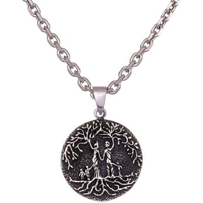 Northern Viking Jewelry Tree Of Life Family silver berlock NVJ-H-RS069 Northern Viking Jewelry Tree Of Life Family silver berlock NVJ-H-RS069
