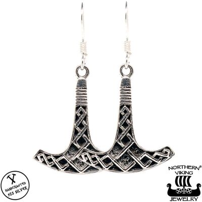 Northern Viking Jewelry Ukko's Hammer örhängen NVJKK027 Northern Viking Jewelry Ukko's Hammer örhängen NVJKK027