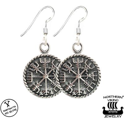 Northern Viking Jewelry Vegvisir örhängen NVJKK030 Northern Viking Jewelry Vegvisir örhängen NVJKK030