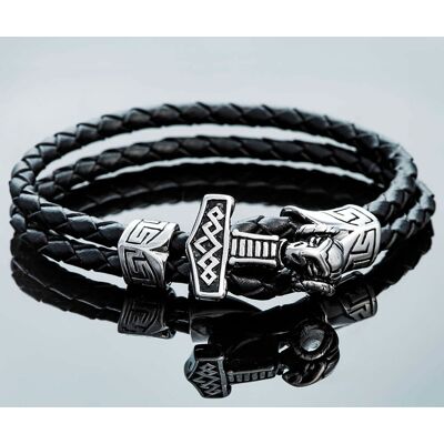 Northern Viking Jewelry Thor's Hammer armband NVJRA001 Northern Viking Jewelry Thor's Hammer armband NVJRA001