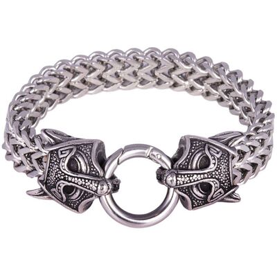 Northern Viking Jewelry Guardian Wolf armband NVJRA030 Northern Viking Jewelry Guardian Wolf armband NVJRA030