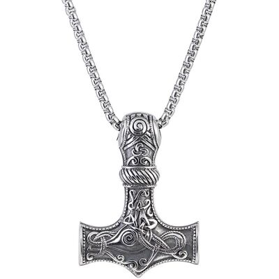 Northern Viking Jewelry NVJRS037 halsband Knotwork Northern Viking Jewelry NVJRS037 halsband Knotwork