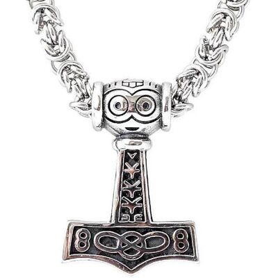 Northern Viking Jewelry NVJRS040 halsband Asatru Thor's Northern Viking Jewelry NVJRS040 halsband Asatru Thor's
