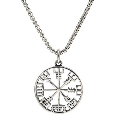 Northern Viking Jewelry Vegvisir NVJRS079 halsband Northern Viking Jewelry Vegvisir NVJRS079 halsband