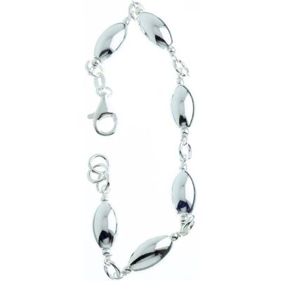 Övrigt Armband 925 Sterling Silver 8mm OLIIVI8MM/19 Övrigt Armband 925 Sterling Silver 8mm OLIIVI8MM/19