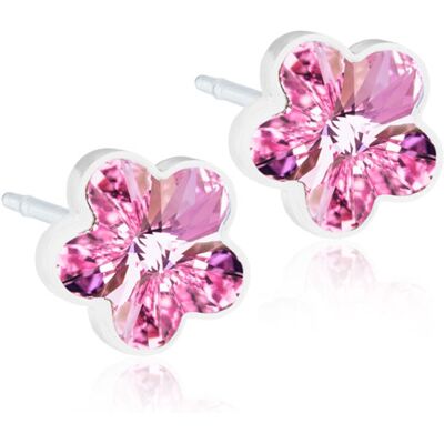 Blomdahl Flower Light Rose örhängen 6 mm 15-0130-24 Blomdahl Flower Light Rose örhängen 6 mm 15-0130-24