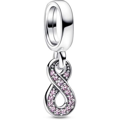 Pandora Moments Charm dangle Sparkling Infinity berlock 792766C01 Pandora Moments Charm dangle Sparkling Infinity berlock 792766C01