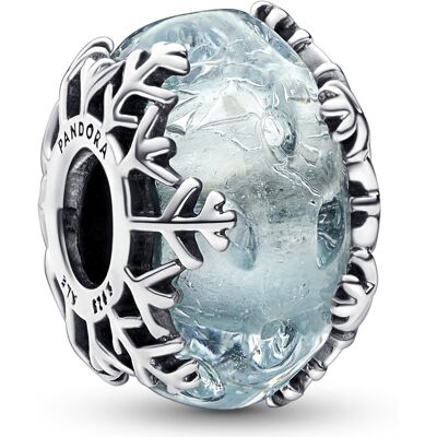 Pandora Moments Winter Blue Snowflake berlock 792377C00 Pandora Moments Winter Blue Snowflake berlock 792377C00