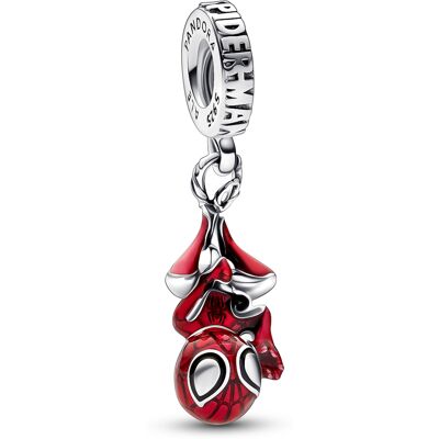 Pandora Marvel x Pandora Hanging Spider-Man berlock 792323C01 Pandora Marvel x Pandora Hanging Spider-Man berlock 792323C01