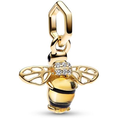Pandora Moments Sparkling Bee Dangle Charm berlock 762672C01 Pandora Moments Sparkling Bee Dangle Charm berlock 762672C01