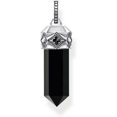 Thomas Sabo Rebel at Heart Rebel Crystal black onyx berlock PE964-641-11 Thomas Sabo Rebel at Heart Rebel Crystal black onyx berlock PE964-641-11