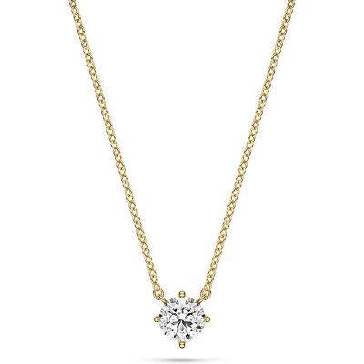 Sif Jakobs Princess Piccolo förgyllt halsband SJ-N5MMRD-CZ-YG Sif Jakobs Princess Piccolo förgyllt halsband SJ-N5MMRD-CZ-YG